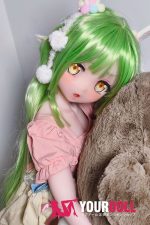 ElsaBabe 桃井光代 AHR025 125cm ピンク肌 フルシリコン エルフ耳 太眉 アニメ系 可愛い ラブドール 新品 - 画像 (19)