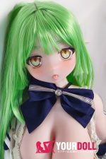 ElsaBabe 桃井光代 AHR025 148cm-L ピンク肌 フルシリコン 巨乳 アニメ系 太眉 エルフ耳 ラブドール - 画像 (6)