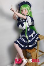 ElsaBabe 桃井光代 AHR025 148cm-L ピンク肌 フルシリコン 巨乳 アニメ系 太眉 エルフ耳 ラブドール - 画像 (14)