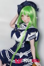ElsaBabe 桃井光代 AHR025 148cm-L ピンク肌 フルシリコン 巨乳 アニメ系 太眉 エルフ耳 ラブドール - 画像 (12)
