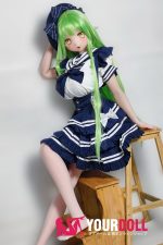ElsaBabe 桃井光代 AHR025 148cm-L ピンク肌 フルシリコン 巨乳 アニメ系 太眉 エルフ耳 ラブドール - 画像 (13)