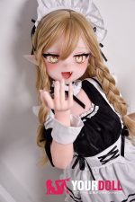 ElsaBabe 桃井望 AHR026 125cm ピンク肌 フルシリコン エルフ耳 八重歯 アニメ系 メイド ラブドール 新品 - 画像 (8)