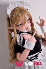 ElsaBabe 桃井望 AHR026 125cm ピンク肌 フルシリコン エルフ耳 八重歯 アニメ系 メイド ラブドール 新品 - 画像 (4)