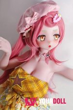 ElsaBabe 桃井光代 AHR025 144cm-M ピンク肌 フルシリコン アニメ系 太眉 エルフ耳 愛嬌 ラブドール - 画像 (5)