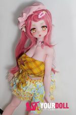 ElsaBabe 桃井光代 AHR025 144cm-M ピンク肌 フルシリコン アニメ系 太眉 エルフ耳 愛嬌 ラブドール - 画像 (13)