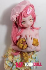 ElsaBabe 桃井光代 AHR025 144cm-M ピンク肌 フルシリコン アニメ系 太眉 エルフ耳 愛嬌 ラブドール - 画像 (9)