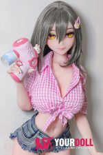 ElsaBabe 水田新奈 AHR019 148cm-M ピンク肌 フルシリコン 美人 アニメ系 ラブドール - 画像 (6)