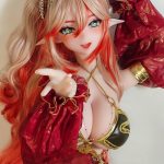 ElsaBabe 夏池空 AHR022 148cm-L ピンク肌 フルシリコン エルフ耳 踊り子 美人姉 ラブドール 新品