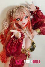 ElsaBabe 夏池空 AHR022 148cm-L ピンク肌 フルシリコン エルフ耳 踊り子 美人姉 ラブドール 新品