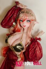 ElsaBabe 夏池空 AHR022 148cm-L ピンク肌 フルシリコン エルフ耳 踊り子 美人姉 ラブドール 新品 - 画像 (2)