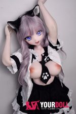 ElsaBabe 斎藤雪絵 RAD052 140cm-M ピンク肌 フルシリコン 猫系彼女 エッチ ラブドール - 画像 (12)