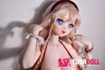 ElsaBabe 水城理沙 RAD021 148cm-M ピンク肌 フルシリコン エルフ耳 愛嬌 アニメドール - 画像 (15)