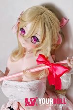 ElsaBabe 石川清美 RAD023 140cm-M ピンク肌 フルシリコン 愛嬌 コスプレ系 ふわふわ アニメドール - 画像 (2)