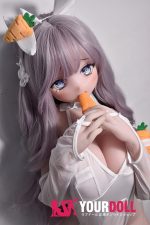 ElsaBabe 清水薄荷 RAD027 148cm-L ピンク肌 フルシリコン 泣き顔 バニーガール 楚々 巨乳 アニメドール - 画像 (11)