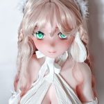 ElsaBabe 中野花澄 AHR016 140cm-M ピンク肌 フルシリコン 美人 細腰 ハート目 アニメドール