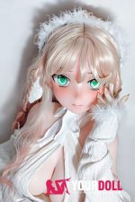 ElsaBabe 中野花澄 AHR016 140cm-M ピンク肌 フルシリコン 美人 細腰 ハート目 アニメドール - 画像 (6)