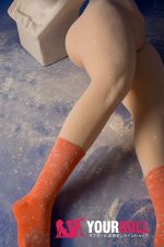Climax 美脚 オナホール 83cm 18.8kg TPE製 Yellow肌 下半身 2穴構造 トルソー - 画像 (10)