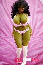 Climax Hani #Si60cm-XL 4.5kg フルシリコン 1穴あり Olive肌 爆乳 エルフ耳 フィギュア - 画像 (7)