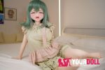 IROKEBIJIN Hina 130cm-美乳 Eカップ S-TPE製 ボディ選択可  White肌 眠り顔 アニメ彼女 ラブドール - 画像 (11)