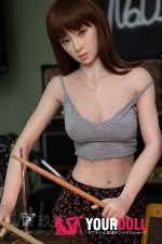 JiuShengDoll Aki #62 156cm(軽量化) Bカップ フルシリコン リアルな肌質感付き ノーマル肌 清楚 ラブドール - 画像 (13)