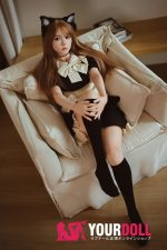 JiuShengDoll 小黛 #7 149cm Bカップ フルシリコン リアルな肌質感付き ノーマル肌 メイド ちっぱい ラブドール - 画像 (19)