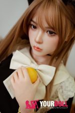 JiuShengDoll 小黛 #7 149cm Bカップ フルシリコン リアルな肌質感付き ノーマル肌 メイド ちっぱい ラブドール - 画像 (4)
