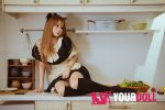 JiuShengDoll 小黛 #7 149cm Bカップ フルシリコン リアルな肌質感付き ノーマル肌 メイド ちっぱい ラブドール - 画像 (20)
