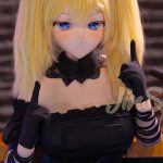 WM Dolls 米娜 #Y017 165cm Gカップ ビニール製ヘッド+シリコン製ボディ ツインテール 巨乳 ブロンド アニメドール 新品
