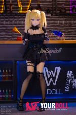 WM Dolls 米娜 #Y017 165cm Gカップ ビニール製ヘッド+シリコン製ボディ ツインテール 巨乳 ブロンド アニメドール 新品 - 画像 (14)