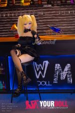 WM Dolls 米娜 #Y017 165cm Gカップ ビニール製ヘッド+シリコン製ボディ ツインテール 巨乳 ブロンド アニメドール 新品 - 画像 (13)