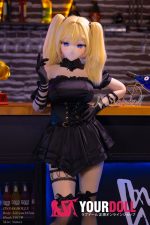 WM Dolls 米娜 #Y017 165cm Gカップ ビニール製ヘッド+シリコン製ボディ ツインテール 巨乳 ブロンド アニメドール 新品 - 画像 (4)