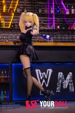 WM Dolls 米娜 #Y017 165cm Gカップ ビニール製ヘッド+シリコン製ボディ ツインテール 巨乳 ブロンド アニメドール 新品 - 画像 (15)