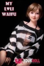 MLW Rena(玲奈) #24 148cm Bカップ シリコンヘッド+TPEボディ ナチュラル肌 姉感 ラブドール - 画像 (4)