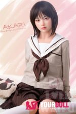 MLW Akari(明莉) #11 145cm Aカップ シリコンヘッド+TPEボディ ナチュラル肌 無邪気 かわいい ラブドール - 画像 (8)