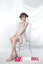 MLW Nanami(七海) #64B 顎機能付き 150cm Bカップ フルシリコン ホワイト肌 楚々 貧乳 ラブドール - 画像 (14)
