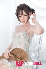 MLW Nanami(七海) #64B 顎機能付き 150cm Bカップ フルシリコン ホワイト肌 楚々 貧乳 ラブドール - 画像 (6)