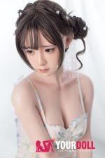 MLW Nanami(七海) #64B 顎機能付き 150cm Bカップ フルシリコン ホワイト肌 楚々 貧乳 ラブドール - 画像 (4)