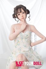 MLW Nanami(七海) #64B 顎機能付き 150cm Bカップ フルシリコン ホワイト肌 楚々 貧乳 ラブドール - 画像 (10)