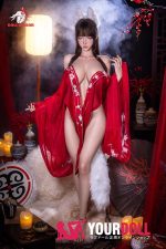 DOLLSENIOR 凛纱(Linsha) 165cm Fカップ ノーマル肌 フルシリコン 顎機能付き 女狐 魅惑 巨乳 細腰 ラブドール 新品 - 画像 (21)