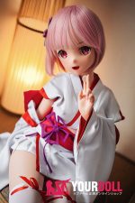 BCDOLL M02 135cm Dカップ フルシリコン 和風 姉系 八重歯 コスプレ系 同じ服購入可 アニメドール 新品 - 画像 (4)