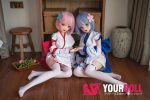 BCDOLL M02 135cm Dカップ フルシリコン 和風 姉系 八重歯 コスプレ系 同じ服購入可 アニメドール 新品 - 画像 (20)