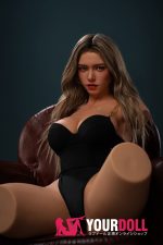 TOP-CYDOLL Polly 110cm Eカップ フルシリコン トルソー リアルな肌質感付き ヘッド選択可 Wheat肌 巨乳 半身ラブドール 新品 - 画像 (2)