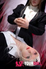 Funwest Giselle #056SJ 159cm Aカップ White肌 フルシリコン 顎機能付き シスター 貧乳 ラブドール - 画像 (5)