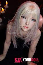 Funwest Giselle #056SJ 159cm Aカップ White肌 フルシリコン 顎機能付き シスター 貧乳 ラブドール - 画像 (17)