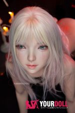 Funwest Giselle #056SJ 159cm Aカップ White肌 フルシリコン 顎機能付き シスター 貧乳 ラブドール - 画像 (14)