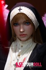 Funwest Bella #037S 159cm Aカップ White肌 フルシリコン リアルな肌質感付き シスター 欧米系 ラブドール