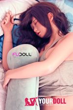 Fudoll 環奈(眠り顔) 166cm Eカップ フルシリコン リアルな肌質感付き 顎機能付き 巨乳 リアル彼女 ラブドール 新品 - 画像 (2)