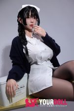 Fudoll 覃星悦 166cm Eカップ フルシリコン リアルな肌質感付き 顎機能付き 巨乳 ナースプレイ 美人 ラブドール - 画像 (2)