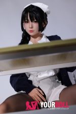 Fudoll 覃星悦 166cm Eカップ フルシリコン リアルな肌質感付き 顎機能付き 巨乳 ナースプレイ 美人 ラブドール - 画像 (6)