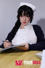 Fudoll 覃星悦 166cm Eカップ フルシリコン リアルな肌質感付き 顎機能付き 巨乳 ナースプレイ 美人 ラブドール - 画像 (18)